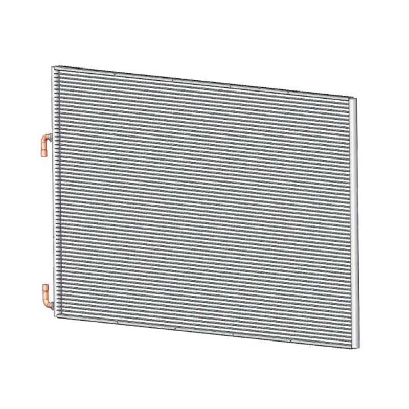 SC-1600 1280*618.5mm Saluran Mikro Penukar Haba Untuk Peti Sejuk Condenser Evaporator Coil